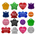 Pet ID Tag 8 Lines of Custom Engraving